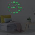 thumbnail image 5 of Matoen Large Wall Clock for Living Room Decor, Frameless DIY Modern 3D Wall Clock with Numbers Stickers for Home Bedroom Office Wall Decorations Ideas(Black), 5 of 7