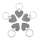 thumbnail image 1 of Etiquetas para llaves de metal de 5 piezas con , llavero, etiqueta de identificación, etiqueta de nombre de equipaje para de coche Los 7x3.5CM perfecl Llaveros en blanco, 1 of 8