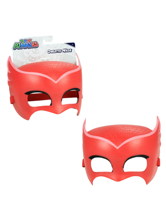 PJ Masks Owlette Mask, Adjustable Kids Mask for Owlette Costume, Red,  Kids Toys for Ages 3 Up, Gifts and Presents