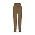 thumbnail image 6 of Clearance & Promo, Women's Sweatpants, Loose Soft Drawstring Yoga Pants with Pockets, Comfortable Workout Causal Trousers for Travel, Lounge, or Relaxed Daily Fashion | Sopatenor, Khaki S, 6 of 9