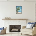thumbnail image 2 of Stupell Industries Palm Trees Beach Landscape Nature Painting Black Framed Art Print Wall Art, 16 x 20, 2 of 8