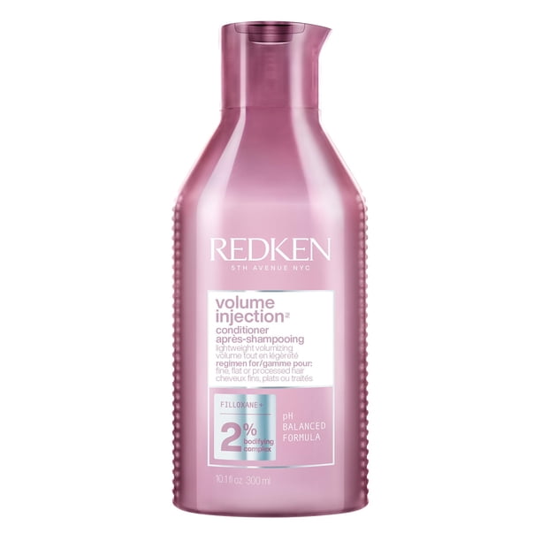 Acondicionador Redken Volume Injection para dar Volumen y Densidad al Cabello Fino 300ml