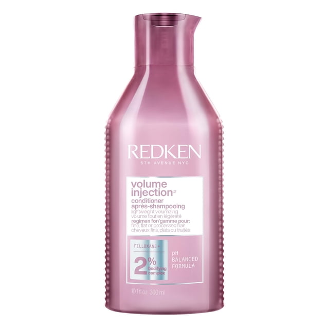 Acondicionador Redken Volume Injection para dar Volumen y Densidad al Cabello Fino 300ml