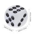 thumbnail image 3 of Shisuyan dés de Jeu Standard dés Mathématiques Blanc 30 Pcs, 3 of 8