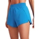 thumbnail image 1 of Shorts para correr mujer CRZ YOGA tiro alto con abertura azul XL, 1 of 4
