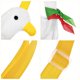 thumbnail image 3 of BRIGHTFUFU Mochila de peluche con diseño de pato adorable de dibujos animados (blanca), 3 of 7
