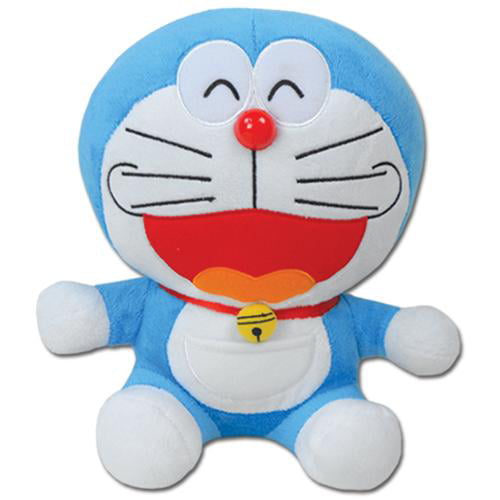 Plush Doraemon smiling cartoon Doraemon 20 cm genuine new 
