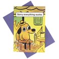 thumbnail image 1 of What Do You Meme?® Thinking of You Card (This is Fine) Carte, 1 of 4