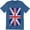Blue, variant on Great United Kingdom Distressed British Country Flag Men's T-Shirt