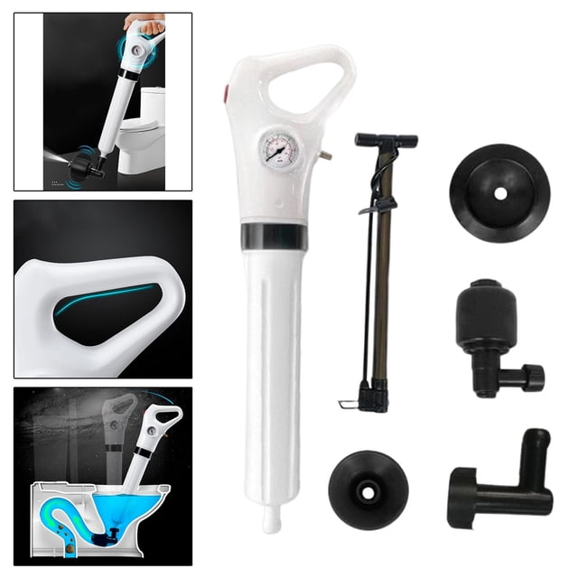 Kit de Desatascador de Inodoro Perfecl Émbolo de Presión de Aire