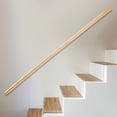 thumbnail image 4 of 2.13m/7ft Premium Pine Wood Stair Handrail with Anti-Slip Design for Safety, 4 of 10