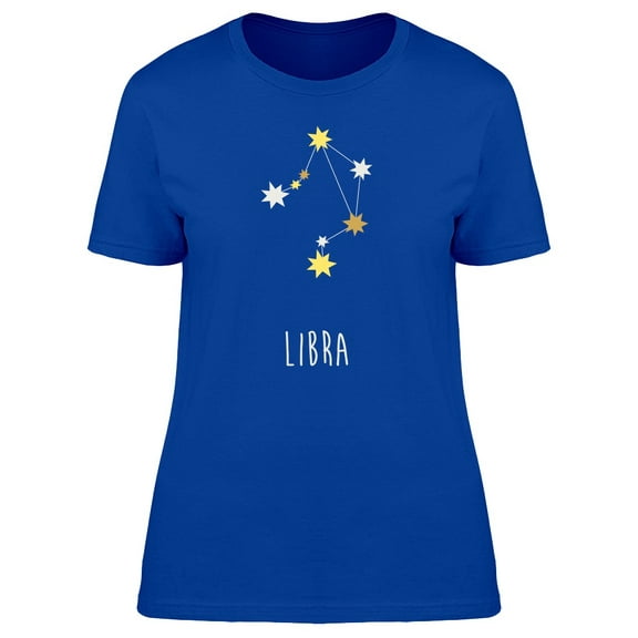 Cosmic Stars Libra Tee Women's -Image by Shutterstock