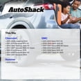thumbnail image 3 of AutoShack Rear Brake Rotors & Calipers for Chevrolet, Silverado 2500 HD 2001-2006, 4WD RWD V8 6.0L 6.6L 8.1L - E-Coated Drilled & Slotted - ShadowGuard - 12.99" (330 mm), 8-Lug, 3 of 5
