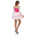 thumbnail image 2 of HAWEE Halloween Princess Pink Costume Women Fairy Fancy Dress with Headwear, 2 of 6