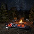 thumbnail image 5 of HUISZJ Outdoor Electric Heating Pads 5-Zone Intelligent Heated 3 Adjustable Temperature Electric Heating Sleeping Bag for Hiking Picnic (Red), 5 of 10