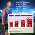thumbnail image 2 of 6 Packscrimmage Vests Jersey Compatible With Soccer Basketball Hockey Adult, 2 of 5