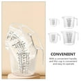 thumbnail image 3 of LEXSOMEO 4pcs Kitchen Measuring Cup Wear-resistant Bakery Measuring Cup Kitchen Baking Bakery Supply, 3 of 5