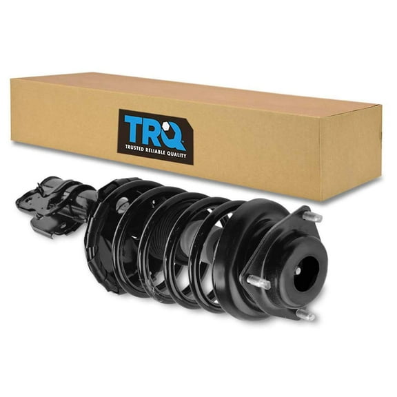 TRQ Front Left Complete Strut & Coil Spring Assembly Drivers Side Fits Select 1997-1999 INFINITI QX4 1996-1999 Nissan Pathfinder