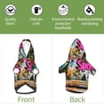 thumbnail image 6 of Xecao Graffiti Lamp Urban Scene Pattern Sweatshirts Winter Pet Dog Hoodie Puppy Coat Dog Sweaters Dog Clothes with Hat Dog Clothes Costume Outfit,Small Pets Wear-Small, 6 of 7