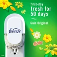 thumbnail image 3 of Plug Odor-Fighting Air Freshener Refills with Gain Original Scent, 0.87 oz 2 Ct, 3 of 5