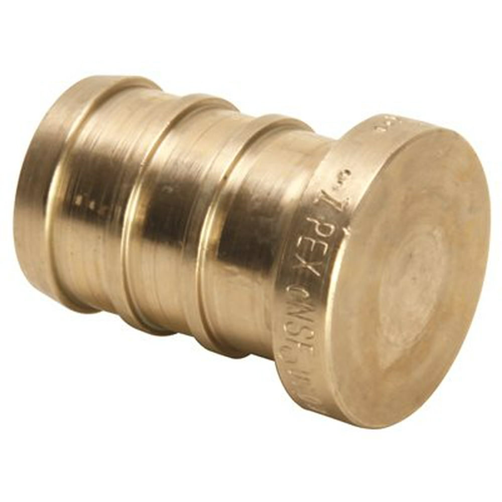 ZURN PEX BRASS TEST PLUG, 1/2 IN. BARB, LEAD FREE per 34 Each Walmart