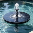 thumbnail image 4 of HCBY Solar Floating Pump, 3.5W Multi-Nozzle Water Fountain, Solar Powered Auto Operation, Decorative Circulation Pump for Garden Pond Pool Bird Bath, 4 of 6