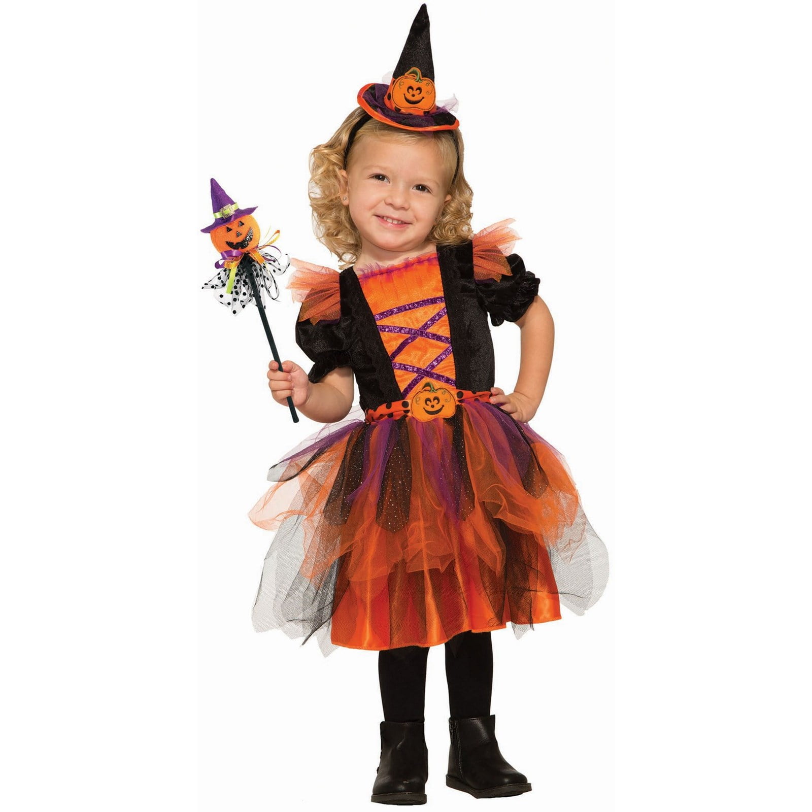 Halloween Deluxe Pumpkin Witch Infant/Toddler Costume