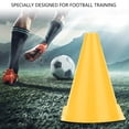 thumbnail image 3 of Cono de Entrenamiento de fútbol de 18cm, barreras de fútbol, accesorio de soporte de marcador de plástico (amarillo), 6 uds. YUNYI BRAND Deportes, 3 of 8