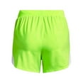 thumbnail image 5 of Under Armour Women's Fly by 2.0 Running Shorts, Lime Surge/White/Reflective, S, 5 of 8