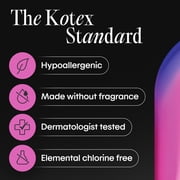 Kotex Ultra Thin Pads with Wings, Regular Absorbency, 50 Count