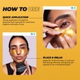 thumbnail image 4 of Almohadillas de hidrogel Vitamasques Golden para ojos hinchados, 32 pares, 4 of 8