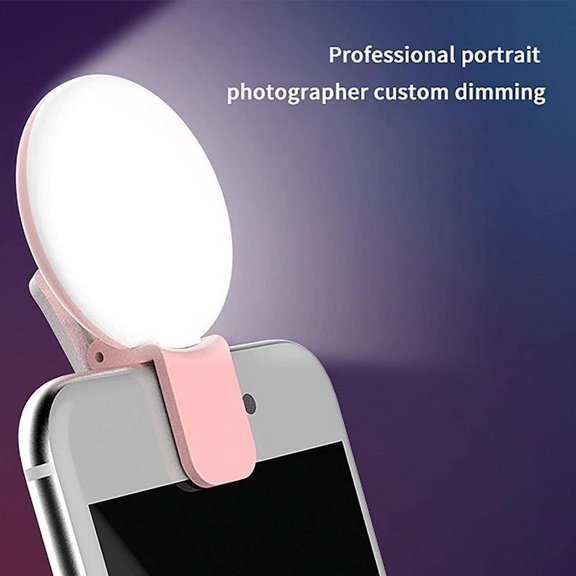 HPDL Universal Clip On LED Light Selfie LED Light Mobile Light Phone Selfie