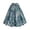 Blue, variant on Skirts for Women Fashionable Print with Bow Waist Full design Casual Everyday Wear and Comfortable Fit Blue L