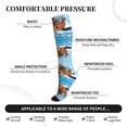 thumbnail image 2 of Rateoe Animals on Noah's Ark Compression Socks for Women and Men 20-30mmHg-Circulation Support Socks Knee High Nurse Pregnant Running Medical and Travel Athletic, 2 of 7