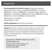 Visbiome® Vet Advanced GI Care High Potency Probiotic for Dogs & Cats – 225B CFU, 8-Strain Formula – Refrigerated, Veterinarian Recommended, Clean Label Certified – 30 Packets