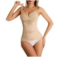 thumbnail image 2 of Viluyesy Womens Shaper Tops, Tummy Control Extra Firm Snatched Waist Tight Fit Compression Shapewear Beige 2XL, 2 of 7