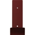 thumbnail image 3 of Ekena Millwork 2"W x 10"D x 6 1/2"H Steel Hanging Shelf Bracket, Hammered Bright Red, 3 of 10