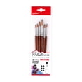thumbnail image 1 of Ruiboury Easy To Paint Brushes For Artists Stylish Appearance And Practical Gifts 6 sets (Round), 1 of 6