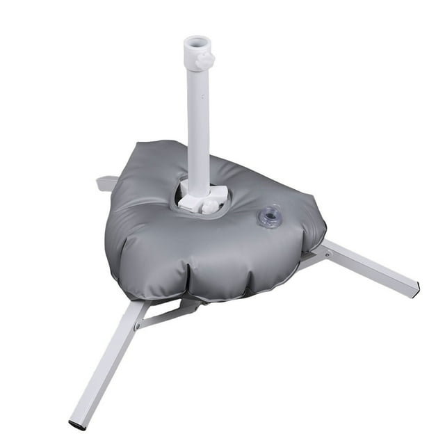 Bgsha Outdoor Beach Umbrella Supporting Water-Filled Square Base Parasol Tripod