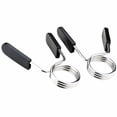 thumbnail image 4 of PinesC Spring Disc Stop Clamp Collars, Dumbbell Clamp and Locking Rings Locking Collar Ring for Weightlifting Training Dumbbell 28mm,, 4 of 5