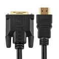 thumbnail image 4 of High Speed HDMI to DVI Adapter Cable (6 Feet) - Bi-directional HDMI to DVI & DVI to HDMI Converter Male to Male Connector Wire Cord Supports HD Video 1080P HDTV, 4 of 4