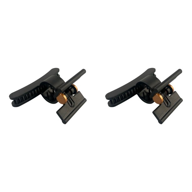 2X Pinzas para el Cabello Profesionales para Secador de Pelo y Rizador, Pinzas para Seccionar el Cabello, Pinzas para Cortar el Salón para Mujeres, Hombres A