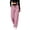 Hot Pink, variant on Striped Drawstring Elastic Waist Pants with Pockets Cuffed Lantern Leg Casual Wear