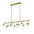 thumbnail image 2 of Z Lite 617-12L-FB 15.25 x 60 x 14 in. 12 Light Pendant, Foundry Brass, 2 of 5