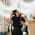 thumbnail image 5 of 6Pack Scary Window Decor,72x30In Reusable Gauze Cheesecloth Decor for Party Use,QZS Portable Festival Decorations for Home,Office, 5 of 7
