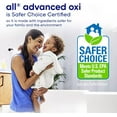 thumbnail image 5 of all Liquid Laundry Detergent, Free Clear for Sensitive Skin with OXI, Unscented and Hypoallergenic, 2X Concentrated, 90 Loads, 5 of 5