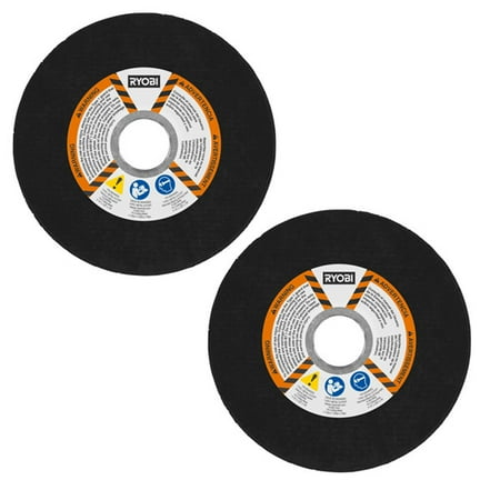 

Ryobi P423 2 Pack of Genuine OEM Replacement Cut Off Discs # 903440003-2PK