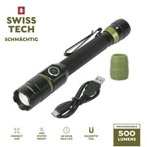 Swiss Tech 500 Lumen LED Penlight with UV Detection and Silicone Bite