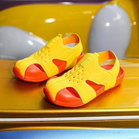 

Summer New Children Baotou EVA Breathable Casual Boys and Girls Baby Sandals Outer Wear Beach Shoes Jinjiang Factory