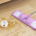 thumbnail image 4 of 360 Degree Rotating Flat Mop for Household Cleaning on Wooden Floors and Tiles, Swivel Head Design for Reaching Under Furniture and Corners, Machine Washable Microfiber Pad Q, 4 of 6